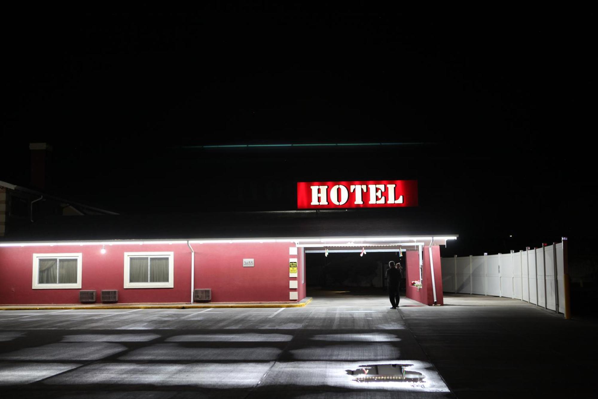 Arcadia Hotel Gering Extérieur photo